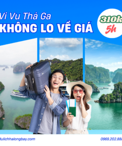 Vé tham quan vịnh Hạ Long – Thuê tàu trọn gói